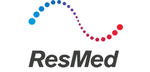 ResMed logo.